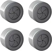 Set of 4 Premium Towel Holders for Bathroom, Kitchen and Household, Stainless Steel, Tea Towel Holder, Towel Hook, Round, Chrome, Self-Adhesive, No Drilling (