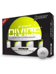 Srixon Z-Star Divide Golf Balls - White/Yellow