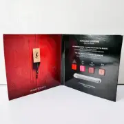 YSL Tatouage Couture Matte Stain Lip Stain Sample Tester, 4 shades & Brush, NEW!