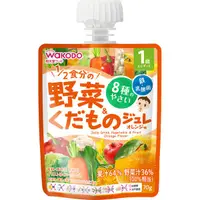 在飛比找蝦皮購物優惠-【日本直送】日本 Wakodo 和光堂 啫喱飲品 二份一蔬果