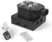 12V Solenoid Valve Air Ride Suspension Manifold Valve 0-200psi/0-300psi Pneumatic Shock Absorber for Auto Fast Control fbss(0-200psi)