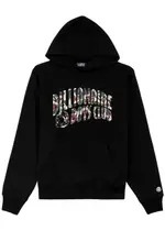Billionaire Boys Club Duck Camo Arch Logo Hooded Cotton Sweatshirt - Black - M M