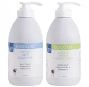MooGoo Natural Milk Shampoo 1L + MooGoo Natural Cream Conditioner 1L