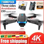E99 Folding Drone Quadcopter Remote Control Handle Four Axis Aircraft HD 4K Phot
