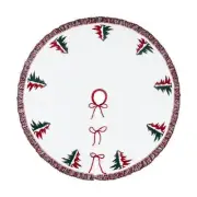 48 Inches Knit Tree Skirt Xmas Christmas Tree Skirt Large Ornament Decor Knitted