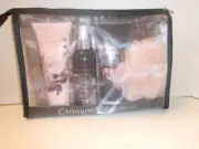 NIP Catherine Malandrino Vanilla Gardenia Bath Set Lotion Spray Wash