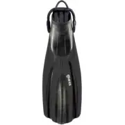 Mares Avanti Super-Channel Open Heel Fin w/Bungee Strap (Small) Black 410012-BNS