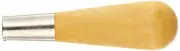 Nicholson Metal Ferruled Wooden File Handle, Size 0, 5-1/4" Length