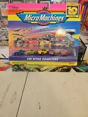 Micro Machines 1996 #20 Retro Roadsters New/Unopened