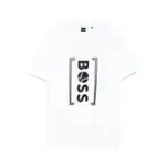 [Boss] Boss Tennis-ball Logo T-shirt XL WHITE