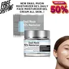 New Snail Mucin moisturizer 92% Daily Face Moisturizer Gel Cream All Skin..