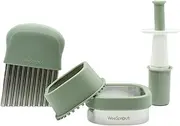 WeeSprout Kitchen Tool Set (Matte Green)