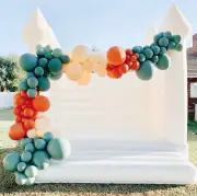 3x3m Commerical Inflatable Bounce House White Jumping Castle Outdoor For Party