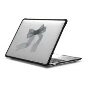 MacBook Pro 13-inch (M1 / M2 / Intel) Impact Case Black Organza Ribbon