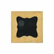 Gold Glitter Chalkboard Frame, All Seasons, Home Decor, Home Accents, 1 Piece