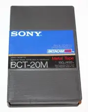 New in Case Sony Betacam SP BCT-20M 20 Min Beta Tapes Cassettes-NIP Metal Master