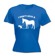 I Dont Give A - Funny Novelty Womens T-Shirt T Shirt Tshirt