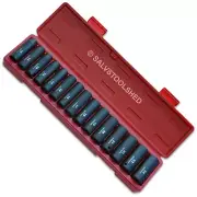 1/2" Deep Impact Socket Set 10 11 12 13 14 15 16 17 18 19 20 21 22 23 24 mm