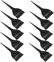 Vaguelly 10PCS Hair Dye Brush Professional Hair Tinting Tool for Salon Home Use Durable Design for Easy Application Random Color Options Random Color