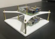Raspberry Pi Cluster Case multilayer for Raspberry Pi 5 / 4 / 3 / 2B
