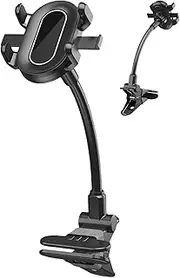 Nuytghr Guitar Head Phone Holder, Mobile Phone Bracket For Guitar Headstock, Smartphone Stand, Multifunctional Cellphone Clip, Adjustable Mount For Video Recording On Bass, Ukulele