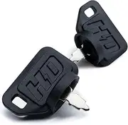 HD Switch (2 Pack) Ignition Switch KEY replaces Toro TimeCutter Zero Turn 4225 5060 SS4235 SS5000 SS3200 SS3216 SS3225 SS4200 SS4225 SS4250 SS4260 SS5035 SW3200 SW4200 SW5000 + FREE Carabiner Keychain