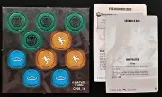 Marvel Crisis Protocol Shuri and Okoye ONLY Tactics Cards, Tokens NO MINIS