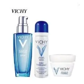 VICHY 薇姿 - 智慧動能極限水晶凝15ml+溫泉舒緩噴霧50ml+智慧動能保濕精華30ml【24527