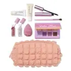 Ulta Beauty 9 Piece Gift Set + Peach Makeup Bag