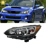 Headlights Chrome LH For 2017-22 Subaru Impreza/18-23 Crosstrek Halogen Headlamp (for: Subaru)