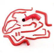 For Nissan Patrol/Safari GU 3.0TD ZD30 Y61 Silicone Radiator Heater Hose Kit Red