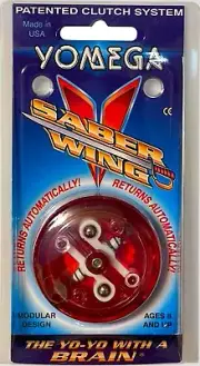 1997 Factory Sealed Yomega Red Saber Wing Brain Yoyo yo yo