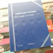 New Whitman Australian Sixpence Album 1910 – 1963 #9667