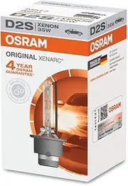 Set of 2 Osram / Sylvania Xenarc (Xenon) D2S Headlight Bulbs # 66240 - NEW OEM - 35W / P32d-2 - Made in Germany