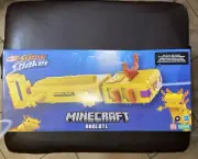 New Minecraft Nerf Super Soaker - Axolotl Mob Design - Water Blaster