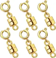 Magnetic Necklace Clasps and Closures,Gold and Silver Plated Jewelry Clasps