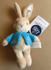 ~ Beatrix Potter ~ Peter Rabbit Plush ~ Peter Rabbit Baby Rattle Soft Toy ~