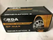 RDA Rear Gp Max General Purpose Brake Pads RDB1501 DB1501 suits Mini Cooper 1.6 (for: Mini)