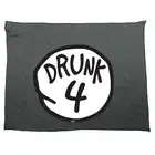 Drunk 4 - Novelty Tea Towel cleaning cloth Dish Kitchen Gift Gifts