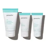 Proactiv+ 3 Step Acne Treatment, Benzoyl Peroxide Face Wash, 30 Day Complete Kit