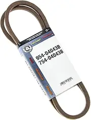 954-04043B Transmission Drive Belt Compatible with Craftsman, Cub Cadet, MTD, Yard Man 754-04043A, 954-04043A, 754-04043, 954-04043, 754-04043B, 954-04043B