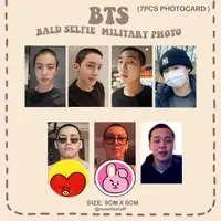 在飛比找蝦皮購物優惠-Bts Bald 軍事自拍照片 Fanmade