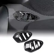 REAL HARD Carbon Fiber Side Air Vent Dashboard Outlet For Subaru BRZ GR86 21-23 (for: Subaru)