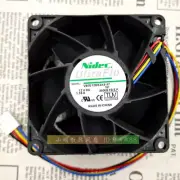 Nidec V80E12BS2A5-57 12V1.95A 8038 8cm Chassis Cooling Industrial Fan High Power