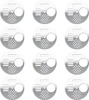 12PCS Beehive Entrance Gate Stainless Steel Bee Hive Nuc Box Entrance Disc Be...