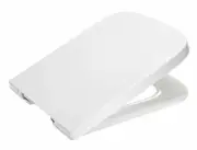 Roca DAMA-N SOFT CLOSE TOILET SEAT Compact, White/Chrome