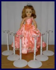 6 KAISER #2601 Doll Stands for Miss Revlon Madame Alexander CISSY Dollikins