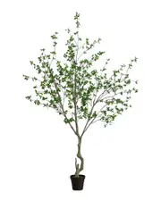 Nearly Natural 10ft Minimalist Citrus Artificial Tree