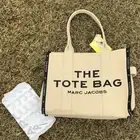 Marc Jacobs The Jacquard Large Tote Bag | Warm Sand — Brand New