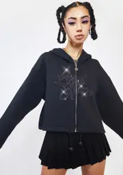 [Local Heroes] LH Nostalgic Rhinestones Sweatshirt